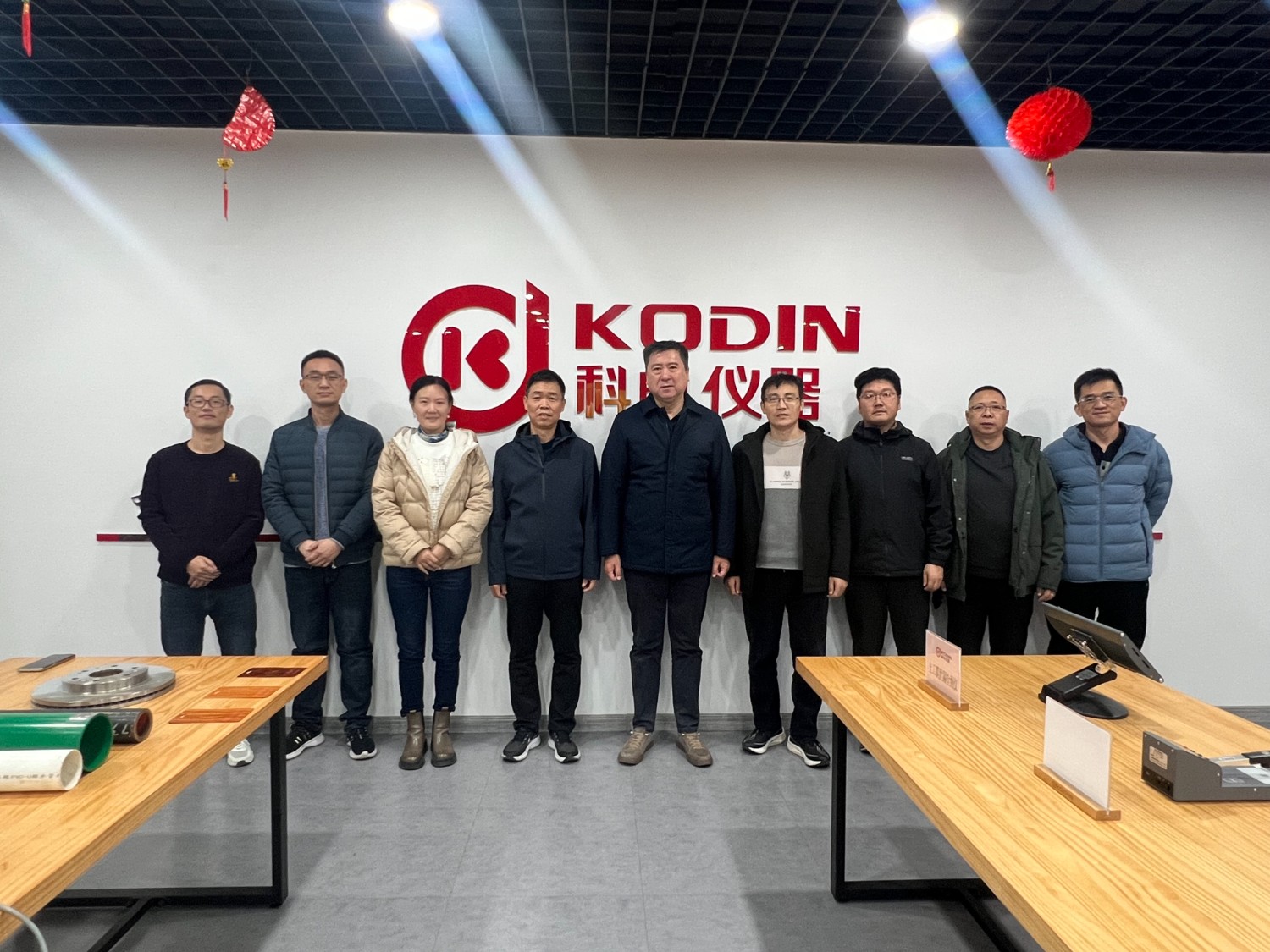 邢臺特檢院領導一行蒞臨科電公司，共商數字化檢測新方向